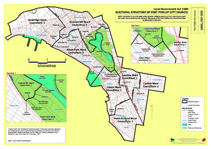 Sandridge Ward Councillors: 1 Emerald Hill Ward Councillors: 1
