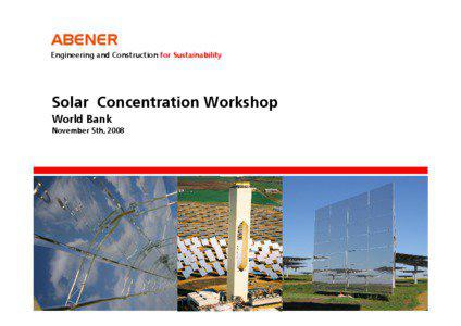 ABENER Engineering and Construction for Sustainability