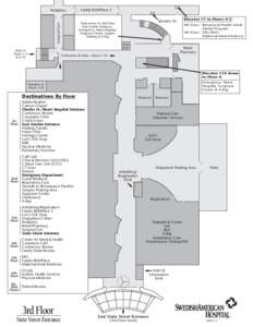 Pediatrics  Elevator #7 to Floors 4-5: Elevator #5