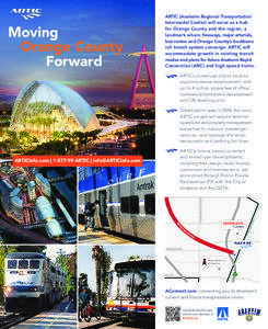 Anaheim Regional Transportation Intermodal Center / Platinum Triangle /  Anaheim / Transportation in the United States / Transportation in California / California