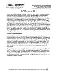 Microsoft Word - CAPS Surveys for 2010.doc