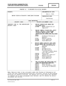 CHAPTER 03 - FOODBORNE BIOLOGICAL HAZARDS