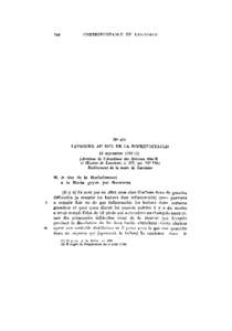 Lettre n°470 de Lavoisier au Duc de La Rochefoucauld - Correspondance recueillie et annotée par René Fric