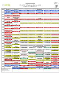 Programmschema RTL NITRO - Werbefenster Österreich 2016 Planungsstand: ; gültig abUhrzeit 6:00