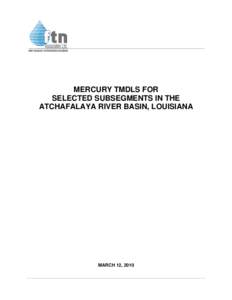 Microsoft Word - FINAL Atchafalaya Mercury TMDLs[removed]doc