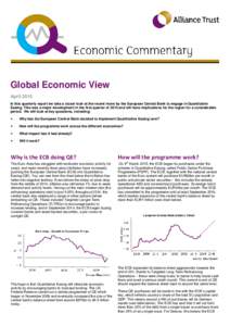 Global Economic View April 2015