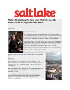 Microsoft Word - Salt Lake Magazine