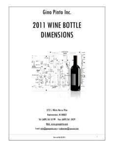 Bottle Dimensions 2011.pub