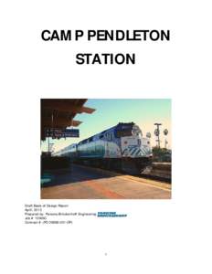 Public transportation in San Diego County /  California / North County Transit District / Coaster / Railroad switch / Track / American Railway Engineering and Maintenance-of-Way Association / Rail profile / California Public Utilities Commission / Transport / Land transport / Rail transport