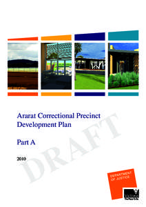 T F Ararat Correctional Precinct Development Plan