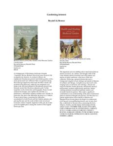 Gardening interest Boydell & Brewer Richard Woods): Master of the Pleasure Garden Cowell, Fiona Boydell & Brewer/Boydell Press