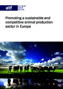 Promoting a sustainable and competitive animal production sector in Europe Photography: Jorinde van Ringen