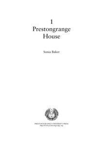 1 Prestongrange House