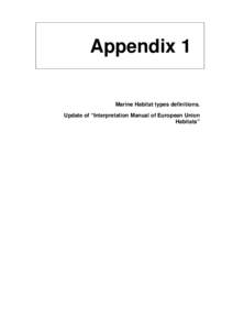 Microsoft Word - Appendix 1 Habitat types.doc