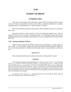 Illinois Pattern Jury Instructions-Civil[removed]Burden of Proof
