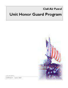 Civil Air Patrol  Unit Honor Guard Program