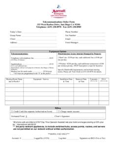 Microsoft Word - Telecom Form Revised 2009 with new prcing.doc