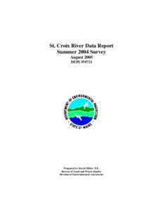 Microsoft Word - St Croix 2004 data report.doc