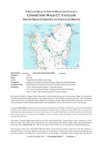 CIRCULAR QUAY TO SOUTH HEAD AND CLOVELLY  CONNECTING WALK C7: VAUCLUSE SOUTH HEAD CEMETERY TO VAUCLUSE HOUSE  Main Walk: