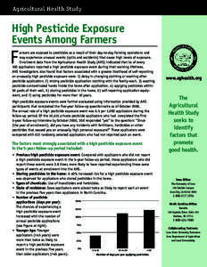 2006 Iowa Pesticide Exposure Events