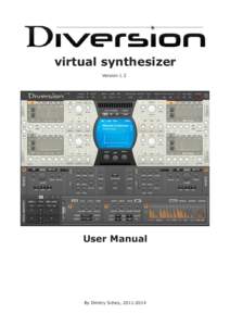 Diversion VSTi User Manual Version 1.1