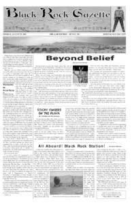 Black Rock Desert / Culture of San Francisco /  California / Public nudity / Geography of the United States / Today / Culture / NoWhere / Next Magazine / Recreational vehicle / Nevada / Cacophony Society / Burning Man
