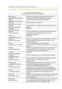 Состав конкурсной комиссии конкурса  Состав конкурсной комиссии XIV областного конкурса «Книга года-2015»  Прокопьева