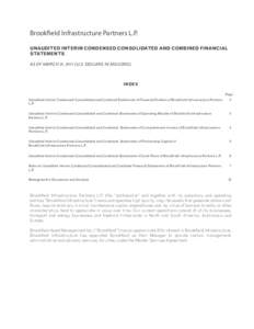 Generally Accepted Accounting Principles / Financial accounting / Financial statements / Financial regulation / International Financial Reporting Standards / Brookfield Asset Management / Asset / Valuation / Amortization / Finance / Accountancy / Business