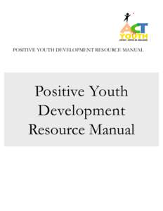 Community building / Positive youth development / Psychological resilience / Youth-adult partnership / Community youth development / Service-learning / Youth engagement / National Commission on Resources for Youth / Youth / Education / Human development