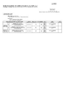 プレス発表資料 [News Release] 東京電力株式会社福島第一原子力発電所の20km以遠のモニタリング結果について [Readings at Reading Points out of 20 km Zone of TEPCO Fukushima Dai-ichi NP