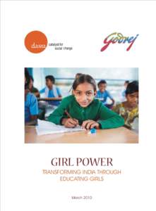 dasra  GIRL POWER TRANSFORMING INDIA THROUGH EDUCATING GIRLS
