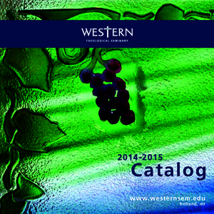 [removed]Catalog www.westernsem.edu holland, mi