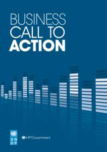Business Call to Action  Prime Minister Gordon Brown Welcome to the Business Call to Action − a landmark opportunity