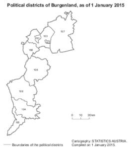 Political districts of Burgenland, as of 1 January[removed]103