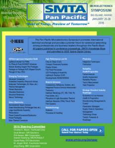 Electronics / Maintenance / Prediction / Prognostics / Survival analysis / Solder / Design / Reliability / Thermal management of electronic devices and systems / Electronic design / Electronic engineering / Semiconductors