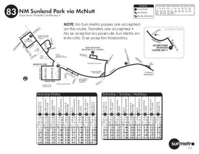 NM Sunland Park via McNutt  OC OT