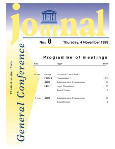 No  .8 Thursday, 4 November 1999