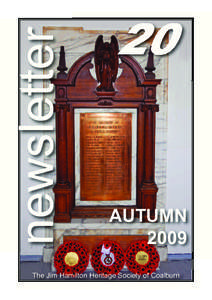 newsletter  20 AUTUMN 2009