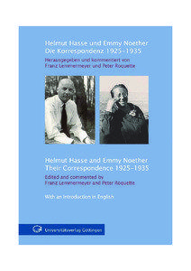 Helmut Hasse / Academia / Fritz Noether / Bartel Leendert van der Waerden / Otto Schilling / Mathematics / Number theorists / Emmy Noether