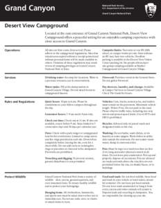 Colorado Plateau / Colorado River / Grand Canyon / Camping / Campsite / Recreational vehicle / National Park Service / South Kaibab Trail / Utah Lake State Park / Geography of Arizona / Western United States / Arizona