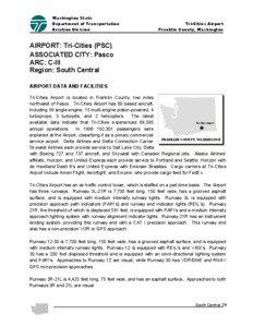 Tri-Cities Airport / Airport / Washington / Environmental impact of aviation in the United Kingdom / Pennsylvania / Franklin County /  Washington / MIG /  Inc.