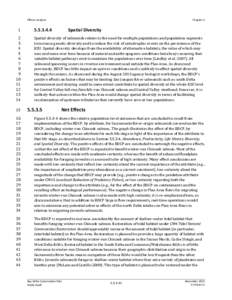 Public Draft, Bay Delta Conservation Plan: Chapter 5, Effects Analysis