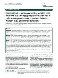 A longitudinal study of stavudine-associated toxicities in a large cohort of South African HIV infected subjects