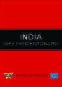 India Death in the name of conscience Asian Centre For Human Rights  India: Death in the name of