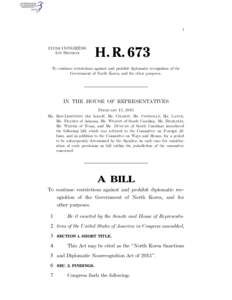 I  113TH CONGRESS 1ST SESSION  H. R. 673