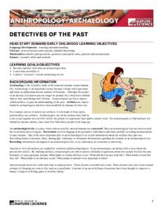 Microsoft Word - Detectives of the Past.doc