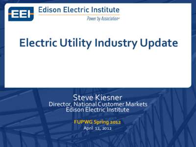 Electric Utility Industry Update