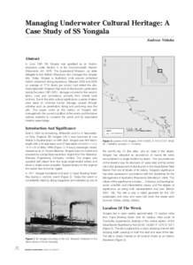 56174_Extreme_heritage_Part 2_Historical Environment[removed]:38 AM Page 12  Managing Underwater Cultural Heritage: A Case Study of SS Yongala Andrew Viduka