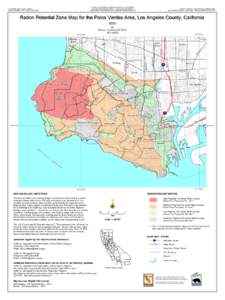Matter / Building biology / Southern California / Palos Verdes / Radon / Geography of California / Soil contamination