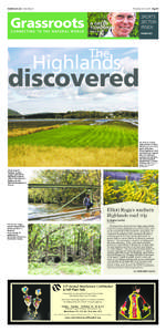 DailyRecord.com Daily Record  Thursday, Oct. 13, 2011 Page B1 Grassroots C O N N E C T I N G T O T H E N AT U R A L W O R L D